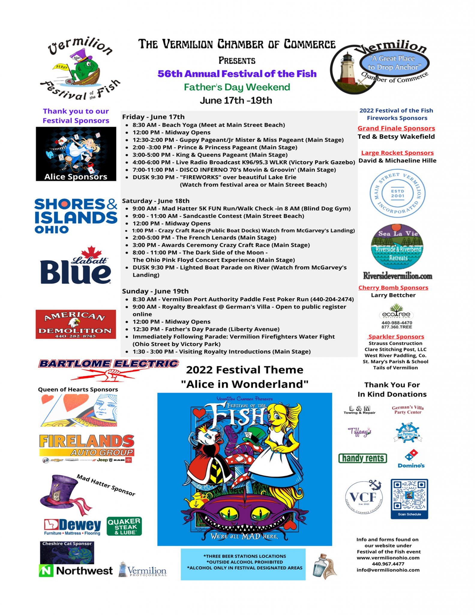 Festival of the Fish Vermilion Chamber of Commerce