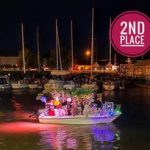 Lighted boat 2nd place