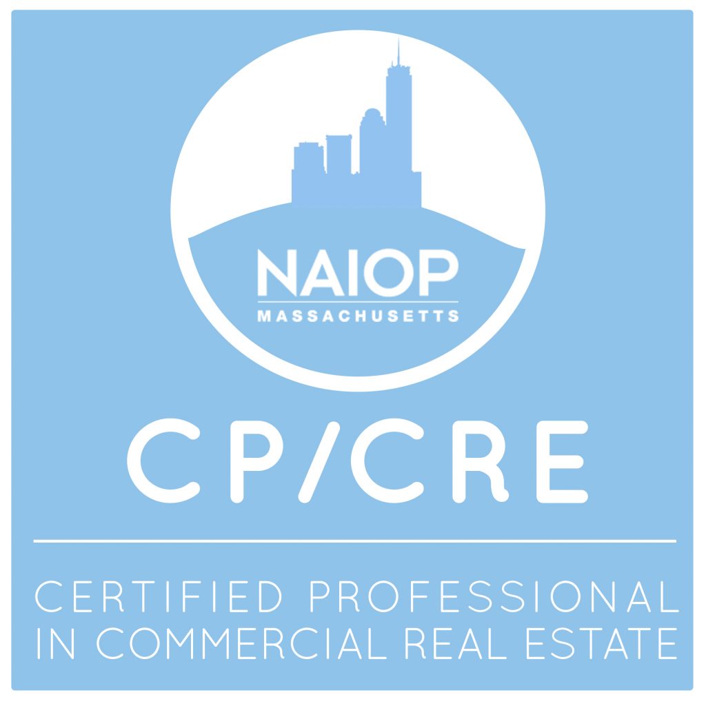 CP CRE Certificate NAIOP Massachusetts