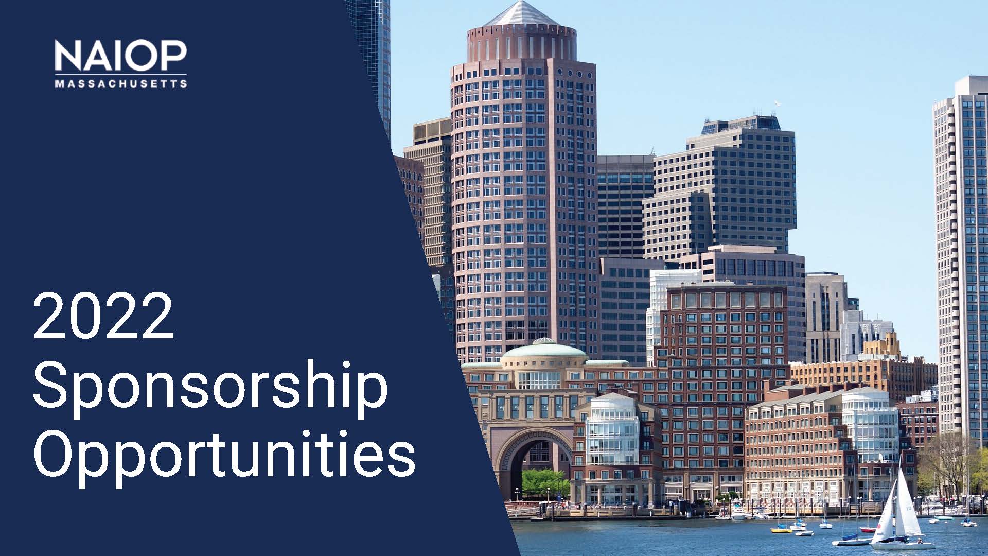 2022 NAIOP Sponsorship Opportunities (FINAL) 1