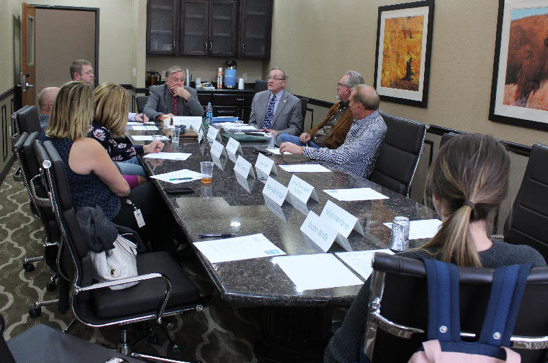 Visit-Shawnee-Advisory-Committee Visit Shawnee Advisory Committee holds its final meeting of 2019 at the Comfort Inn and Suites Shawnee!