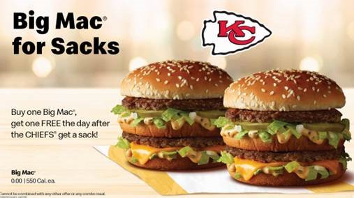 big mac for sacks