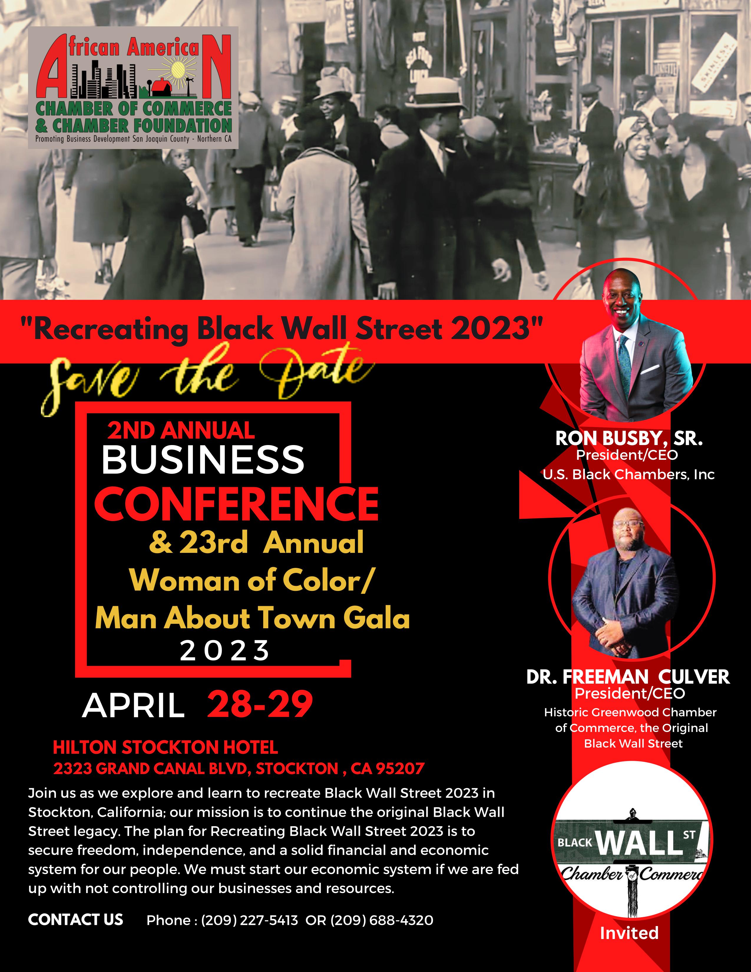 FINALSJAACOC 2nd Annual Business Conference Flyer 2023