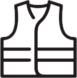 lifejacket life vest icon