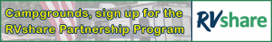 RVshare Campground Partnership Program ad