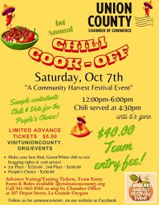 Chili Cook off poster