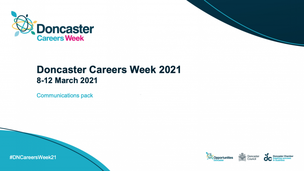 Doncaster Careers Week Comms Pack for Educators