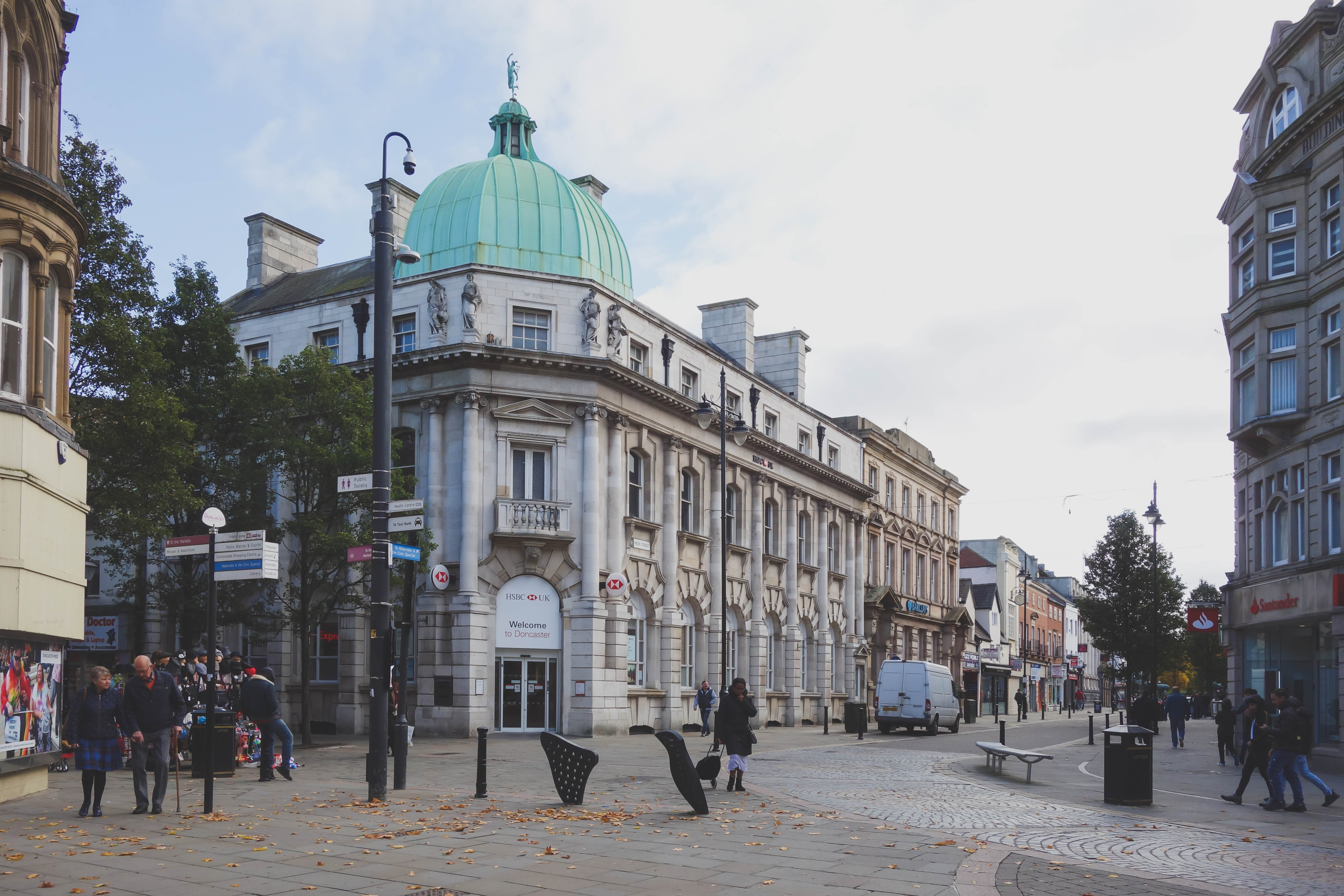 Doncaster,,England,-,October,20,,2019:,View,Of,The,Intersection