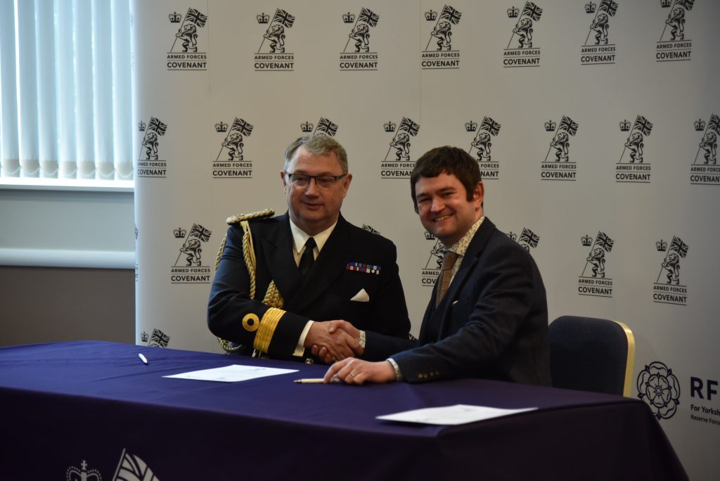 Doncaster Chamber Signs Armed Forces Covenant