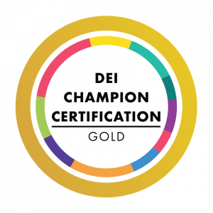 DEI Badge - Gold