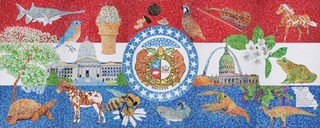 Missouri Bicentennial mural