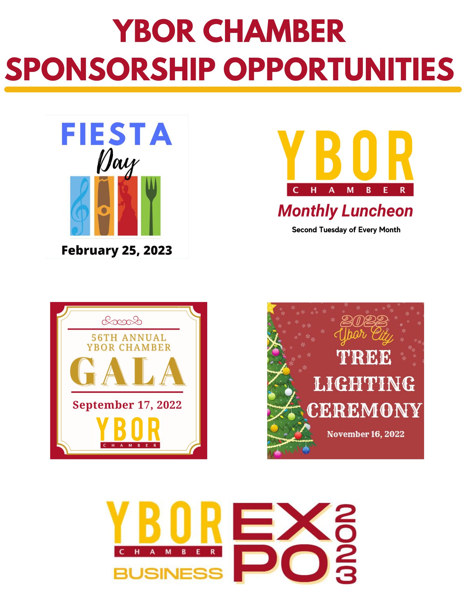 Ybor Chamber Sponsorship Opportunities (1)