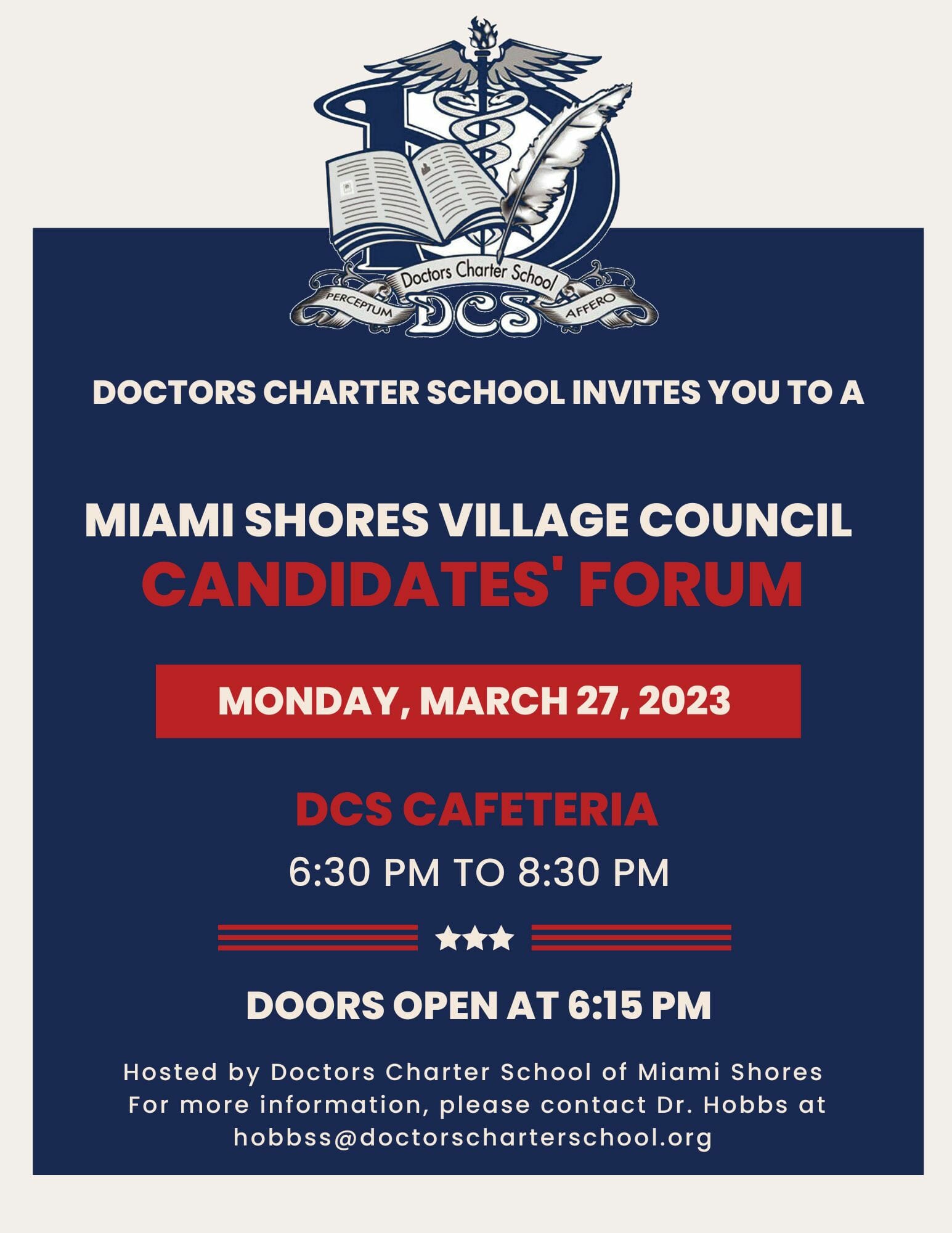 MSVC Candidates' Forum (Flyer (Portrait))