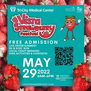 Strawberry Fest 2022 Ad (10 × 10 in)
