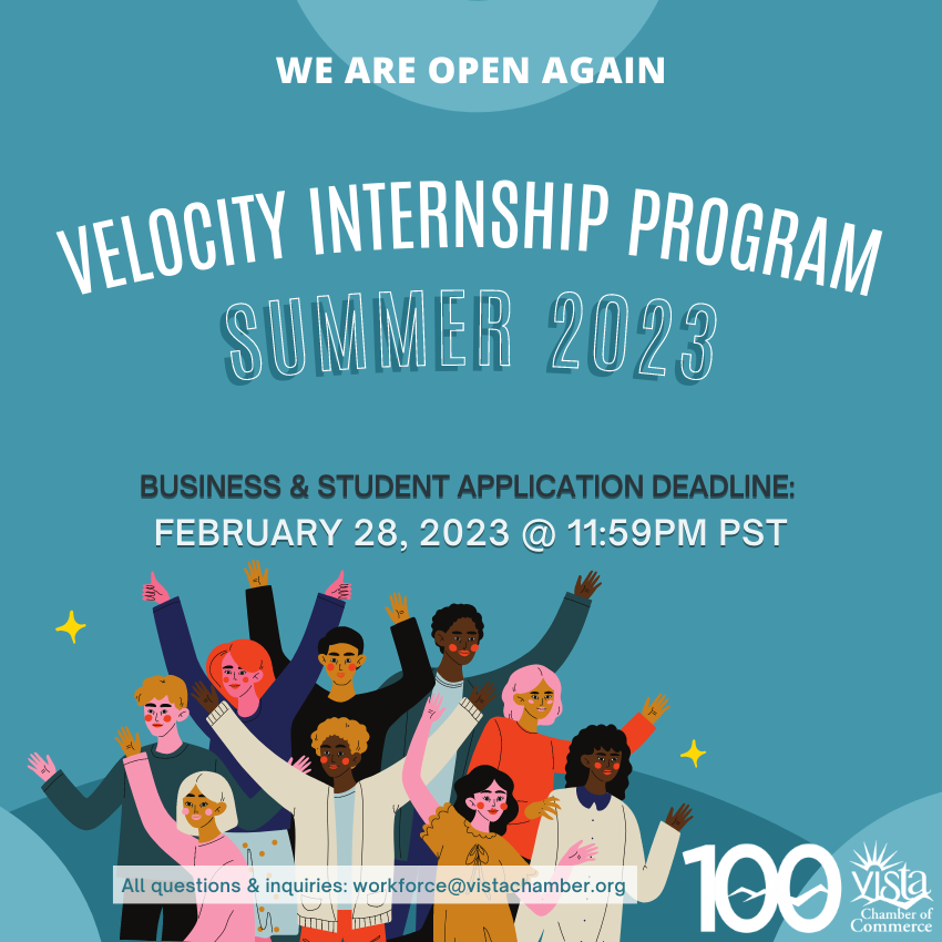 Summer 2023 Velocity Internship Program