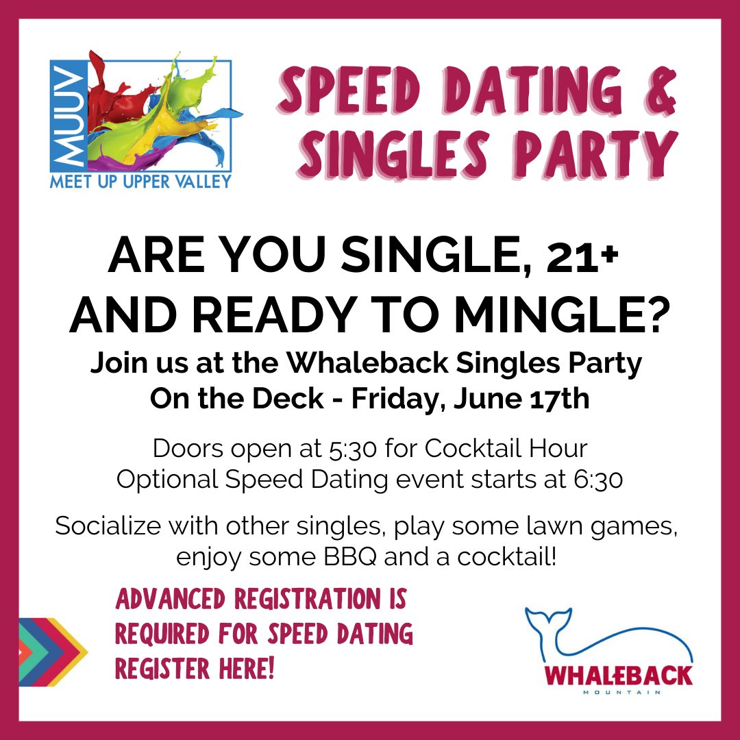 MUUV Speed Dating Singles Party At Whaleback