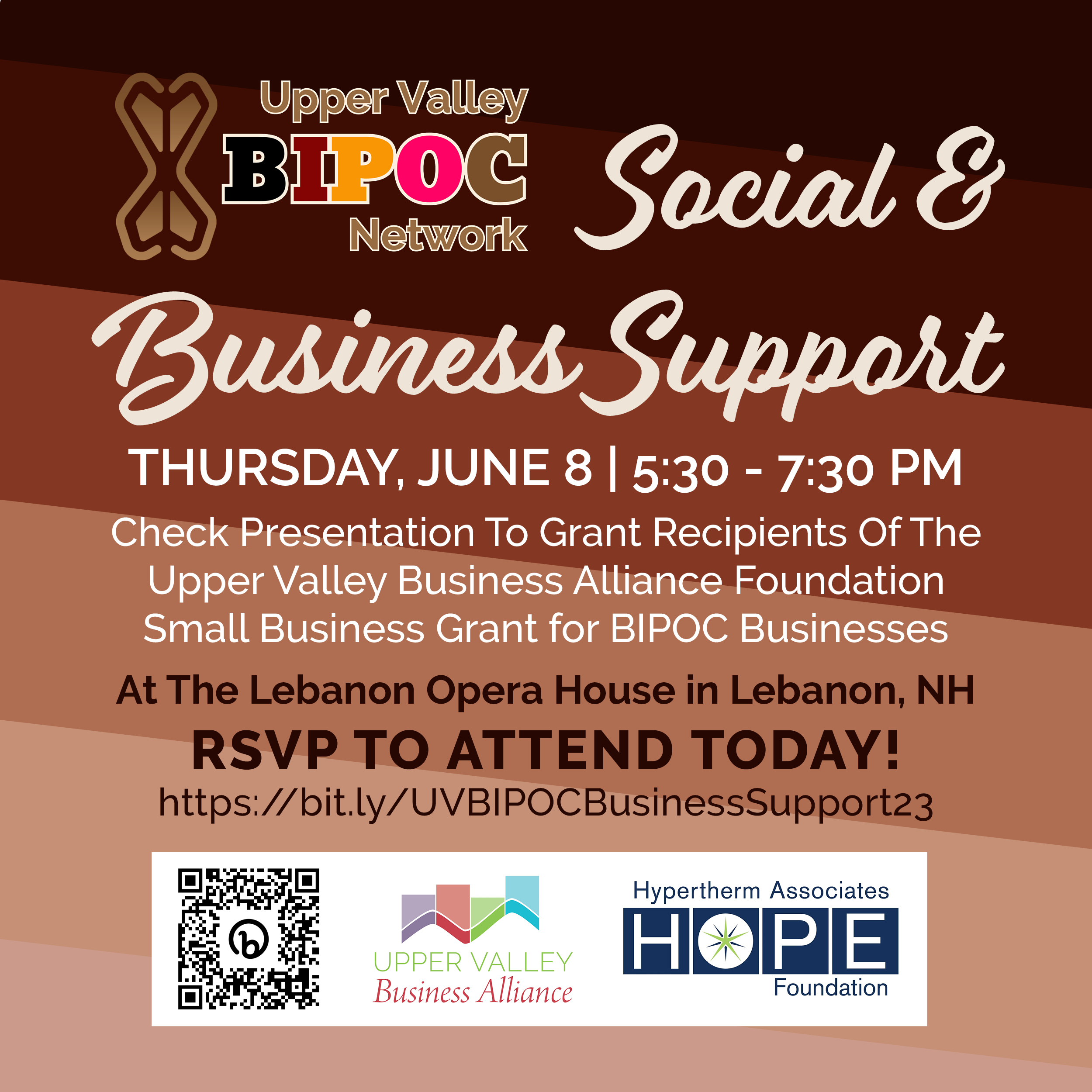 Upper Valley BIPOC Network Business Support and Social Event June2023