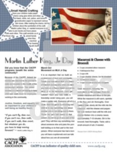 MLK Sample Page