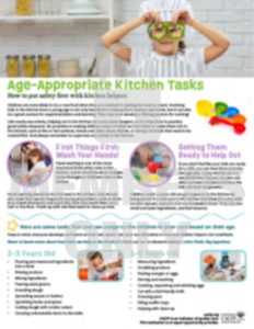 age appropriate kitchen tasks wm