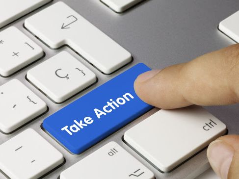 Take Action keyboard