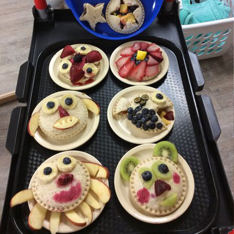 BRAD Child Development Programs - Crustables and fruit animals