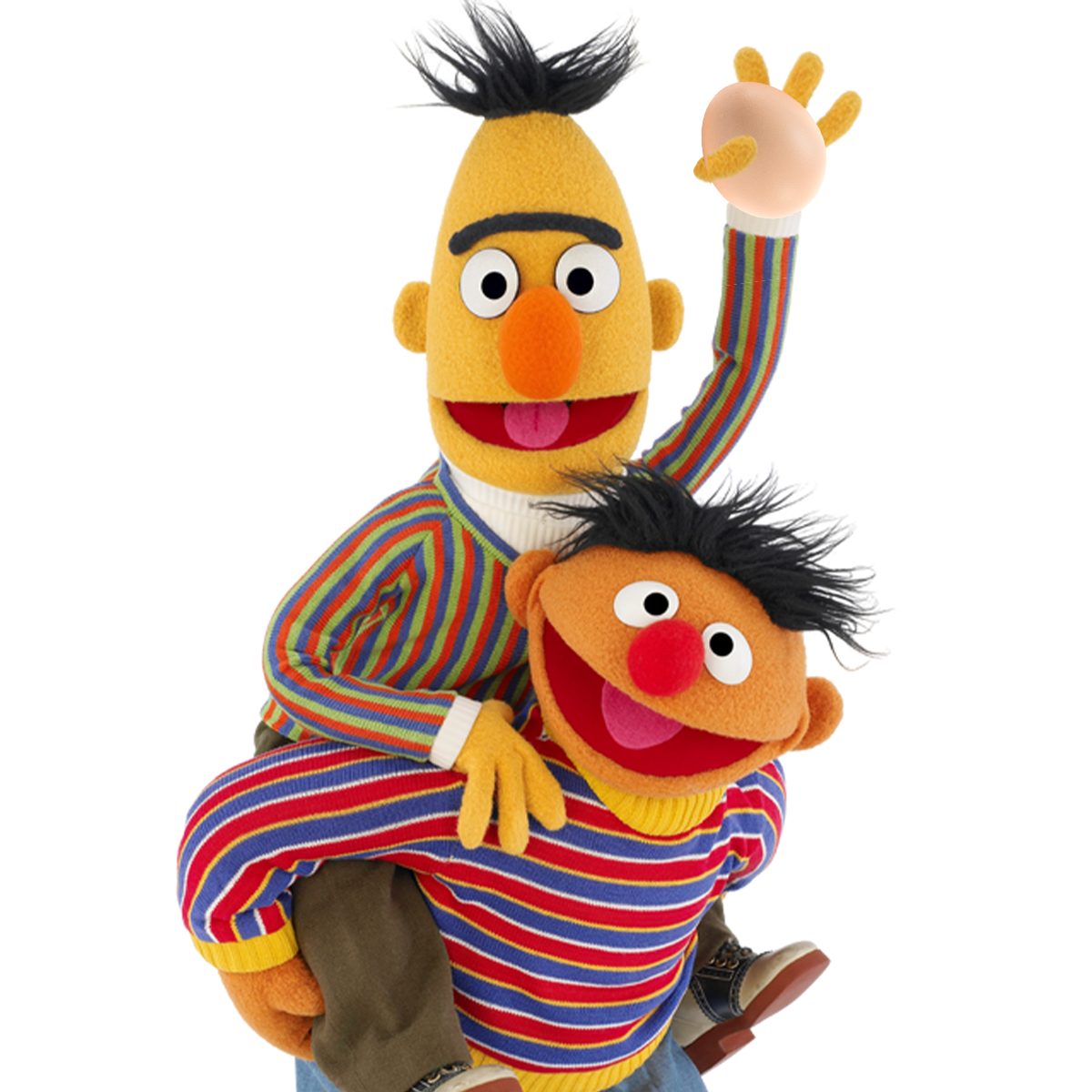 Bert Ernie with Egg