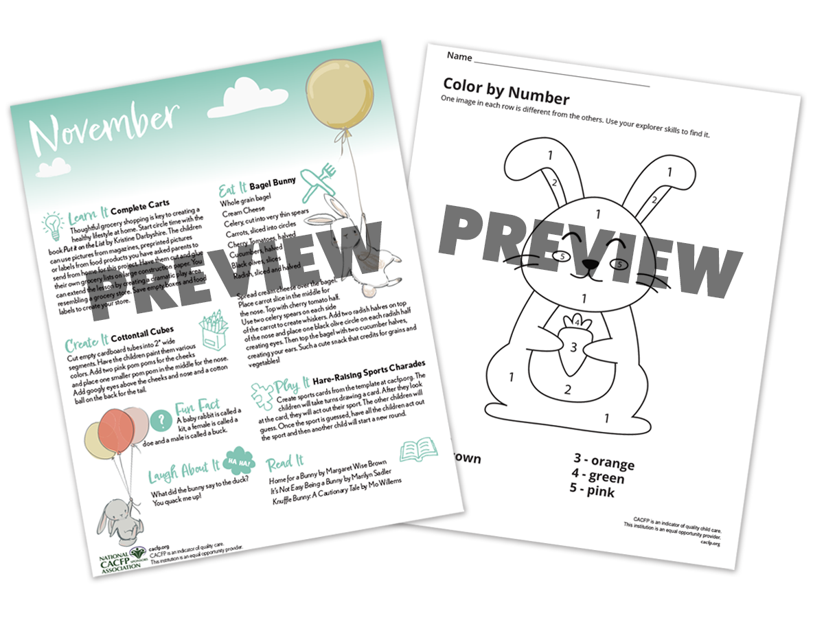 Activity Pages Preview