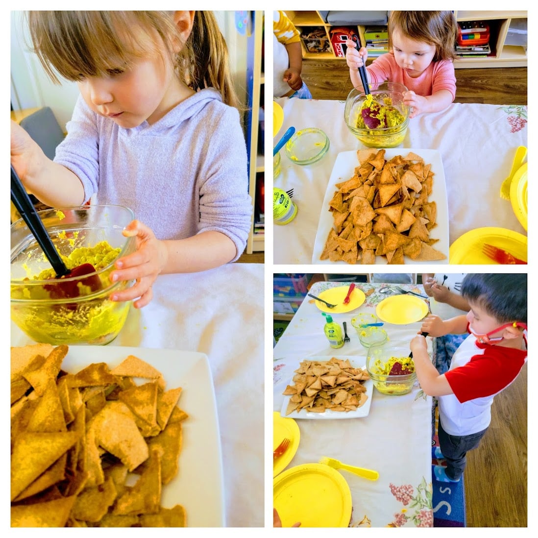 Jackson Childcare Homemade Chips and Guacamole