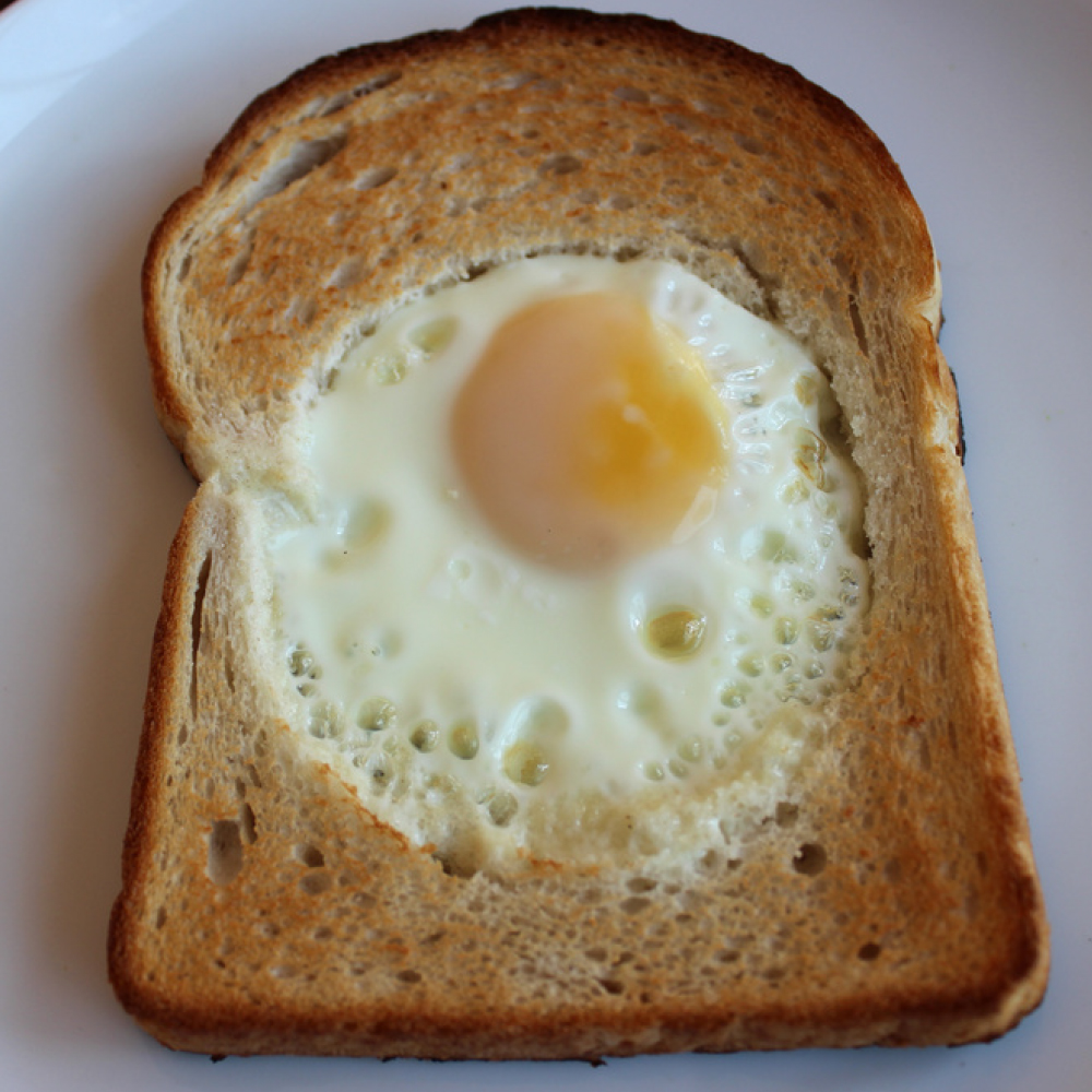 Birds Nest Toast