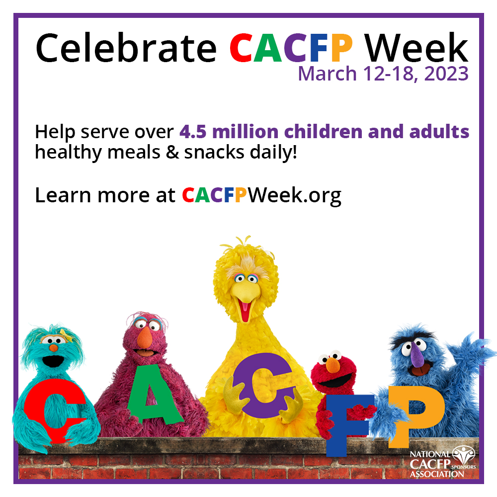 2023 CACFP Week Social Media Image Square