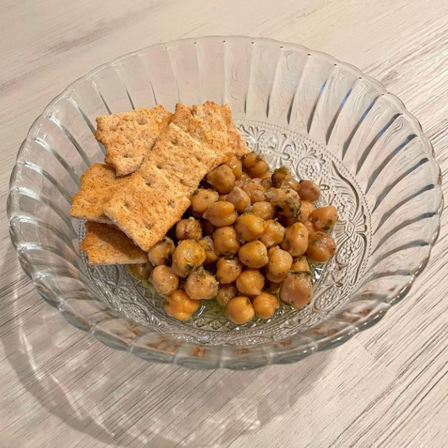 Courtney Fritchen Chickpeas and Crackers