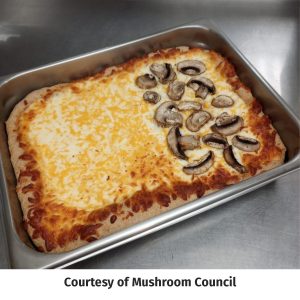 Mushroom Pizza Branded