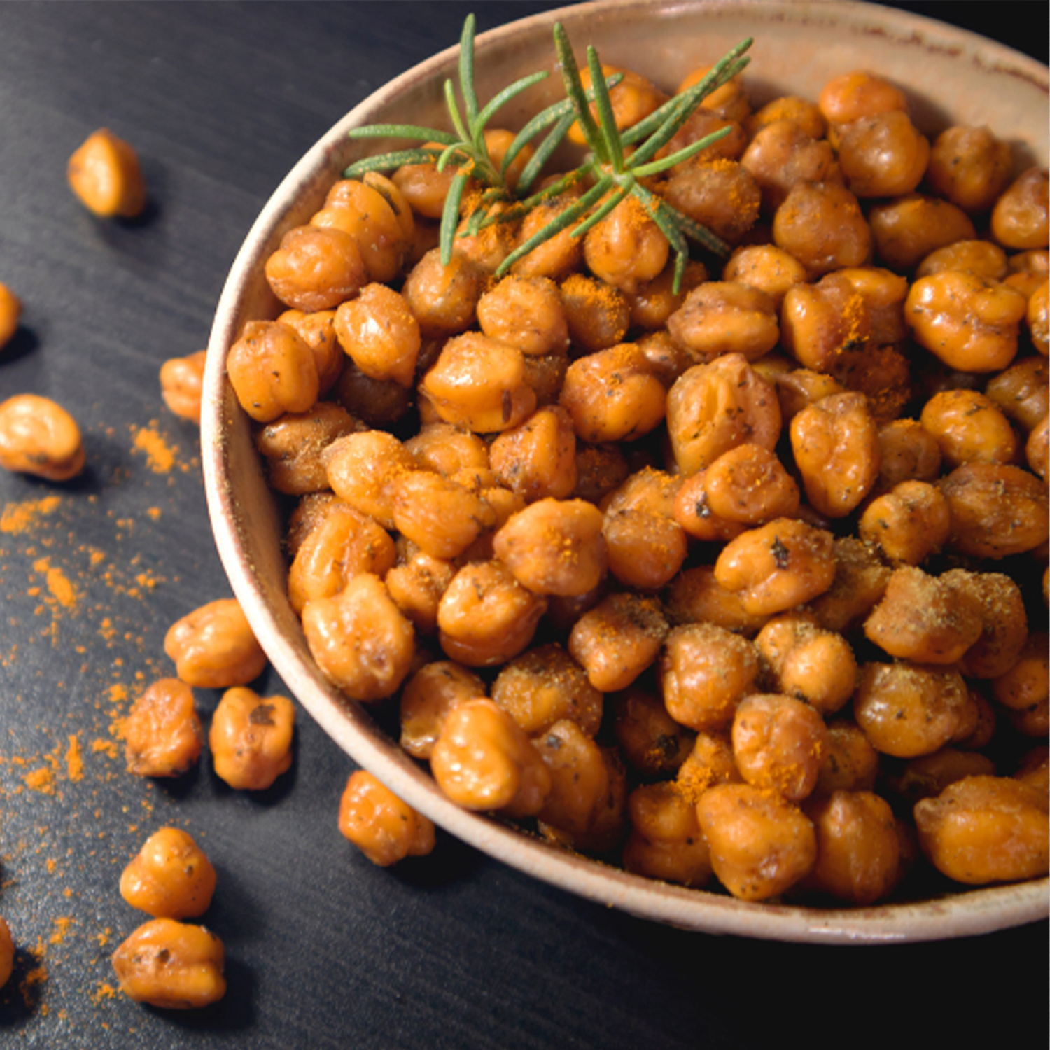 Cripsy Zesty Chickpeas