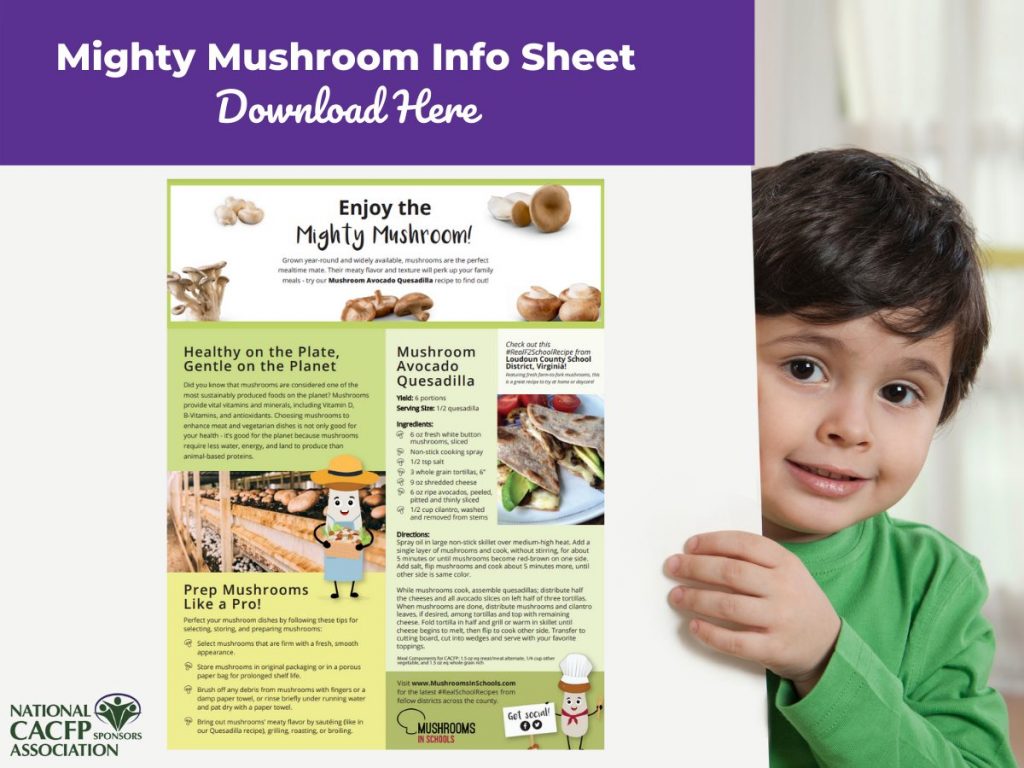 Mighty mushroom info sheet