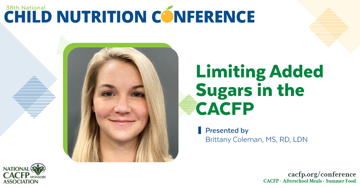 Limiting Added Sugars in the CACFP National CACFP Sponsors Association