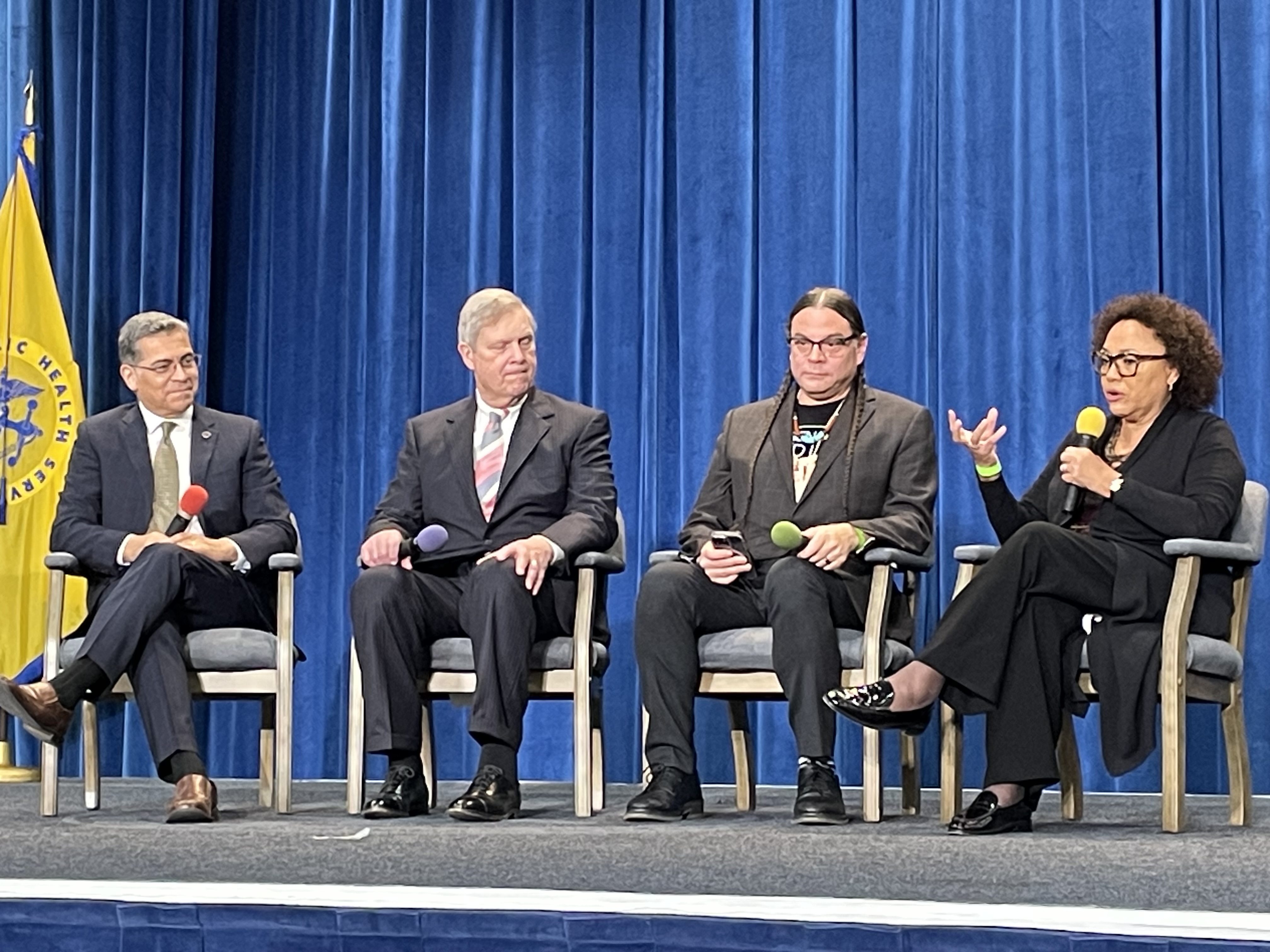 The Power and Importance of Nourishment;
Secretary Xavier Becerra, Department of Health and Human Services;
Secretary Tom Vilsack, Department of Agriculture;
Chef Sean Sherman, North American Traditional Indigenous Food Systems;
Maria Rosario Jackson, National Endowment for the Arts