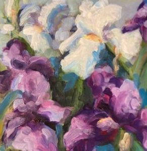 Patricia Placona, Garden of Purple and White