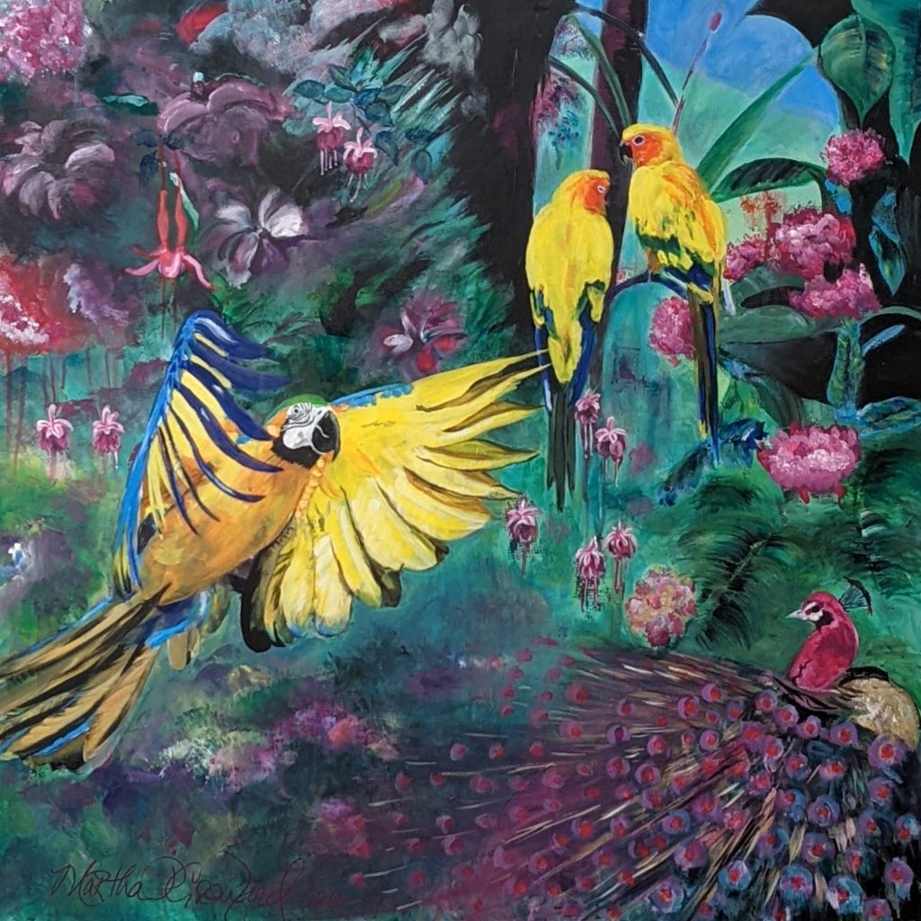 Martha Crawford, Parrots in Paradise