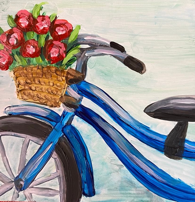 Nancy Sisco, Blue Bicycle