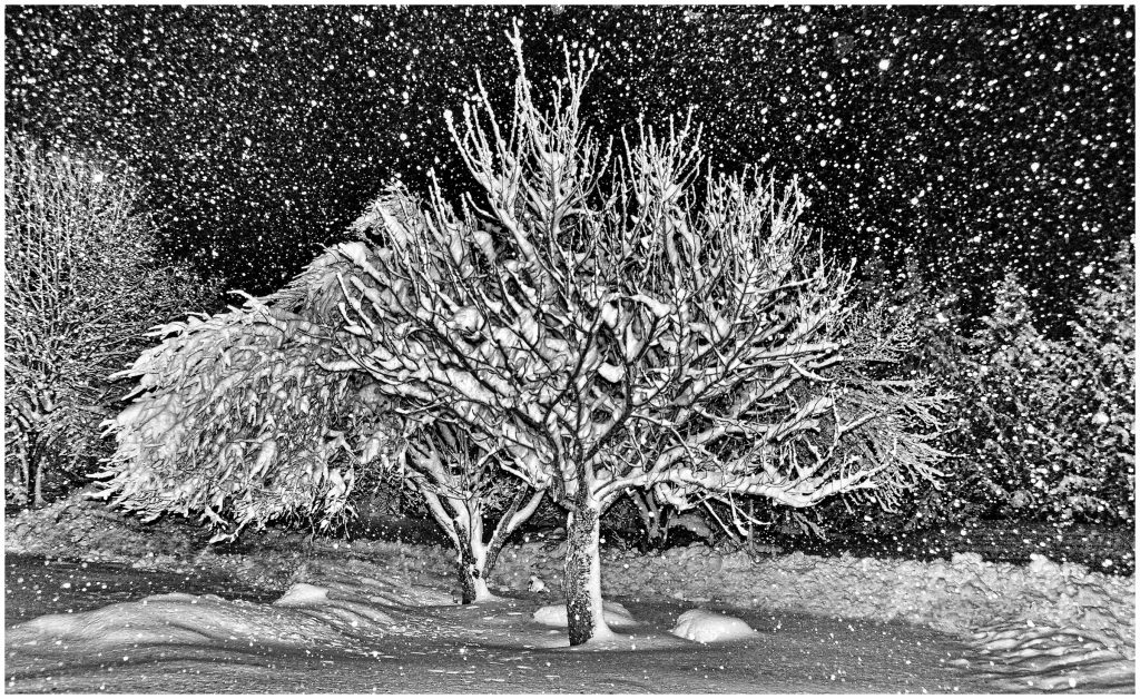 George Gati, Snowstorm at Midnight