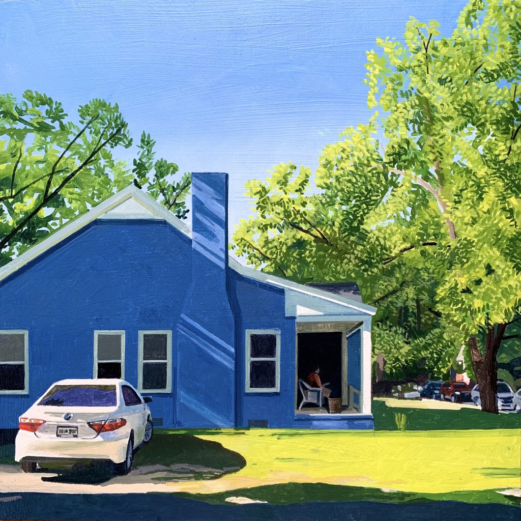 Gregory Wilkin, Blue House, Melrose Heights, Columbia SC