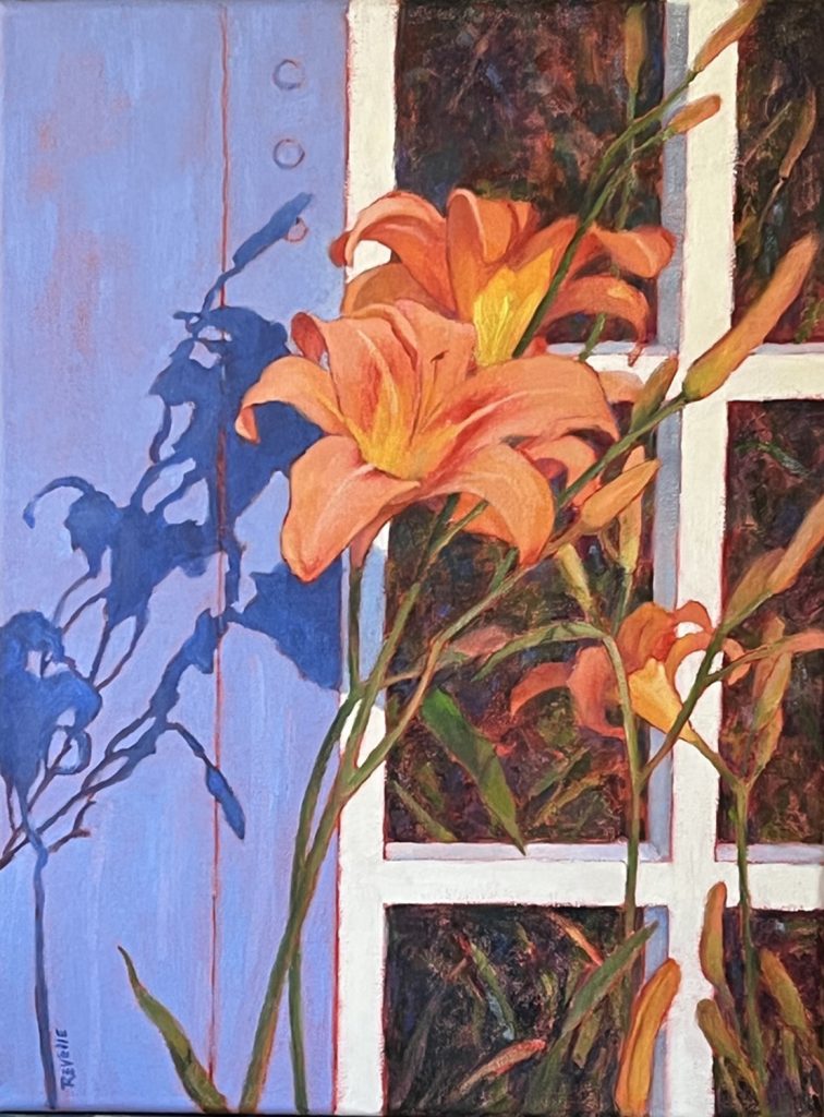 Revelle Hamilton, Daylilies at the Gate