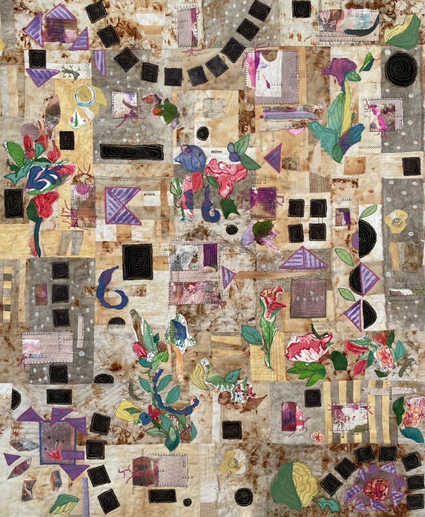 Sarah Bolduc, Nature's Garden, 30x36/39x45, $3000