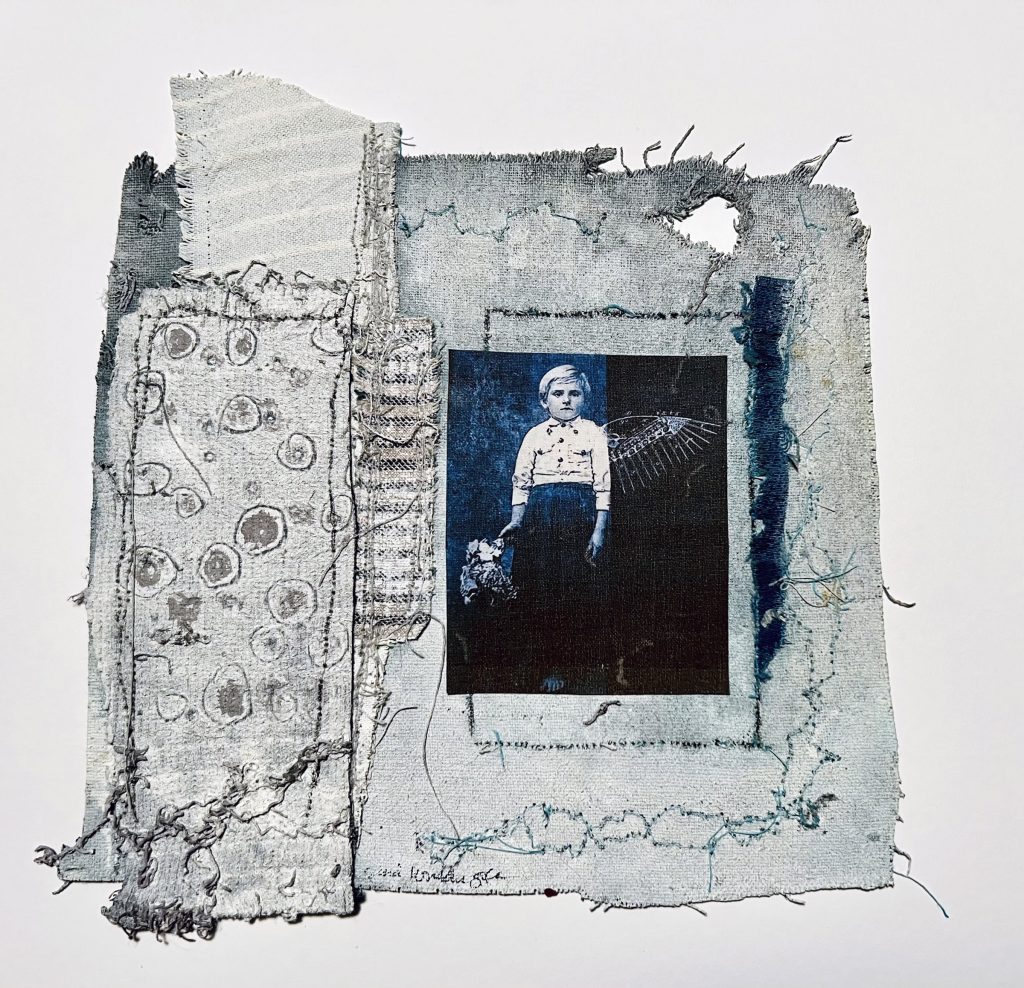 Gina Louthian-Stanley, Broken Wing, 9x8/15x14, $375