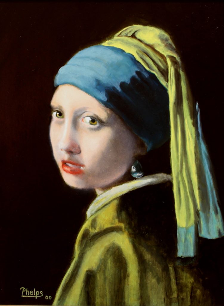 After Vermeer II, 9x12, $650