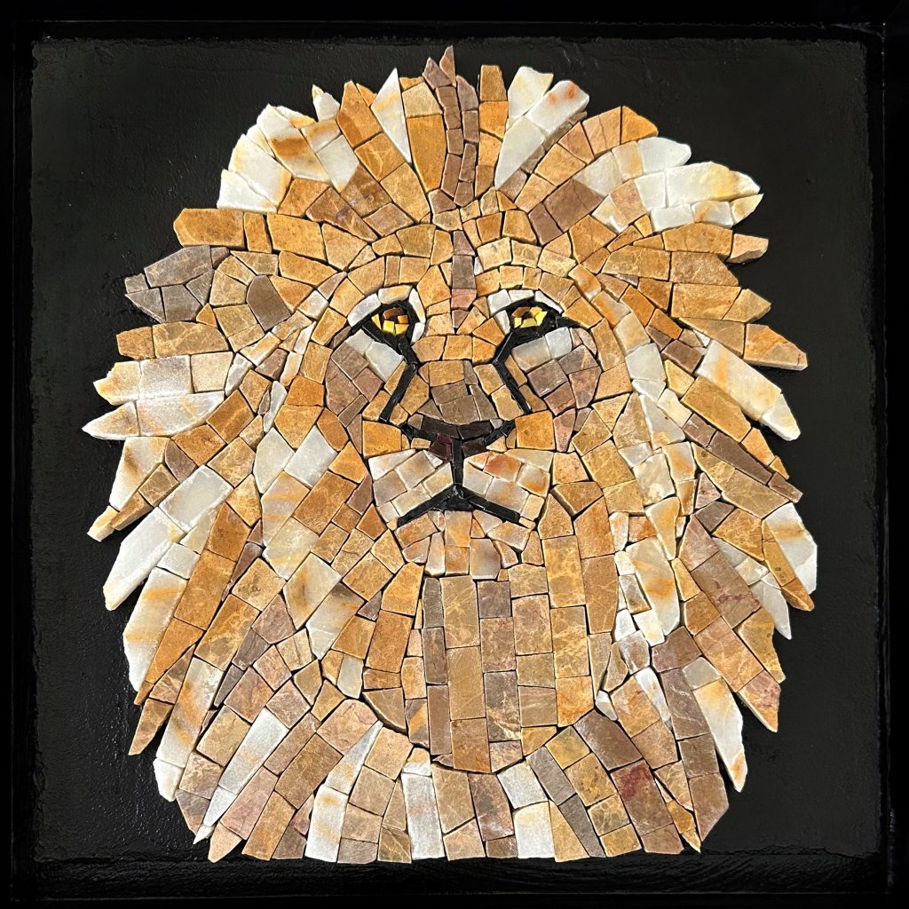Sophie Adams, Lion, 12x12x1.5, $920