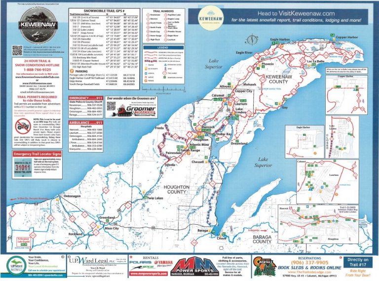 Snowfall & Trail Conditions Keweenaw Chamber of Commerce