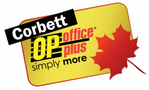 Corbett Office Plus Simply More Logo