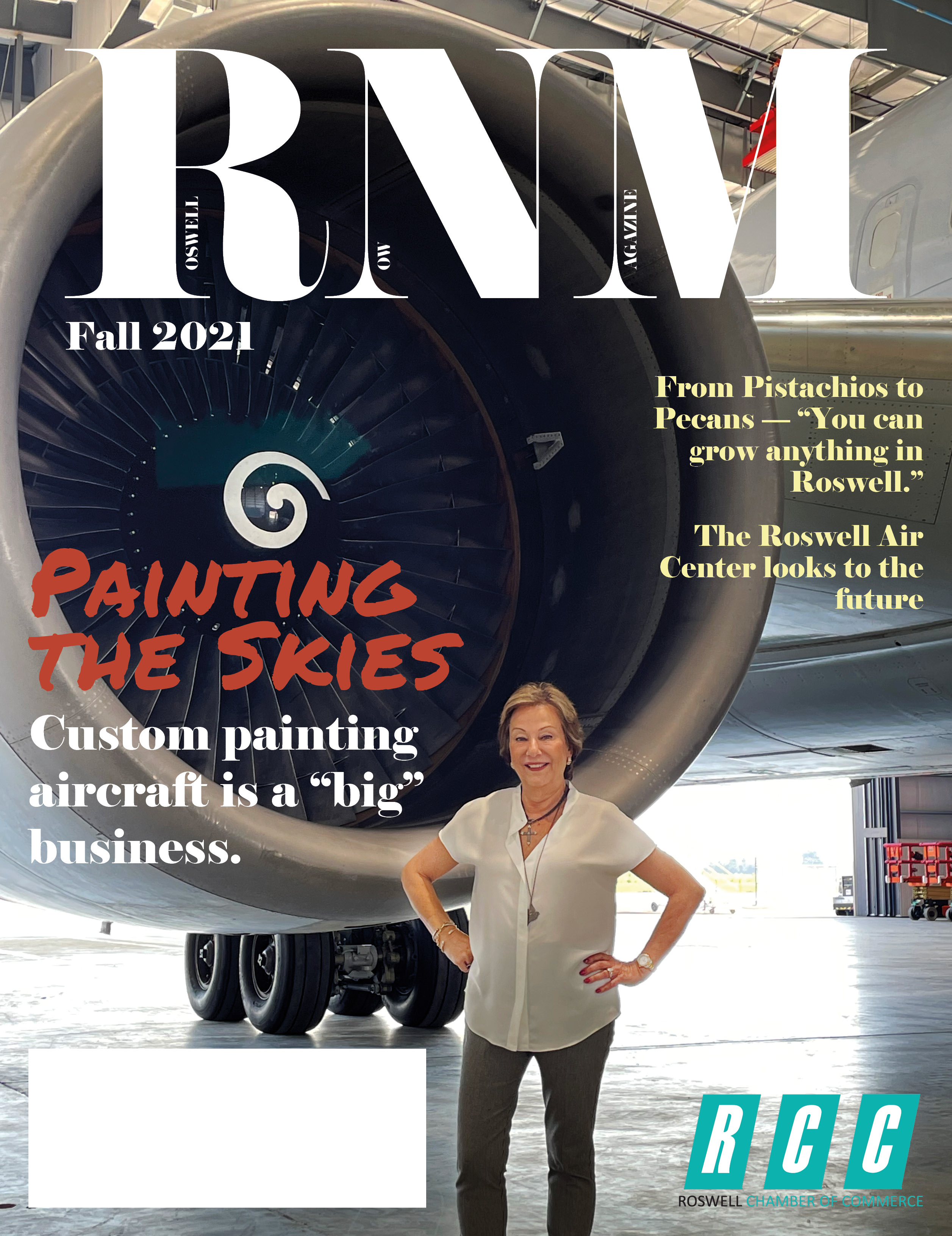 Cover of Fall 2021 Issue of Roswell Now Magazine