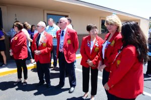 Redcoats attend event